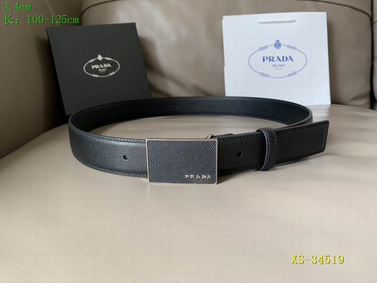 prada Belt 34mmX100-125cm 8L01